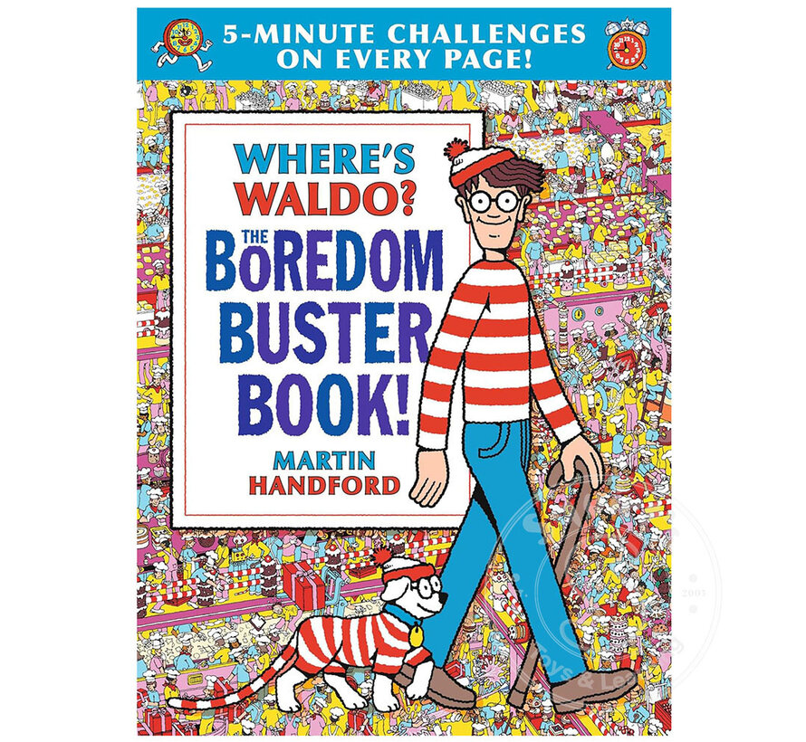 Where's Waldo? The Boredom Buster Book: 5-Minute Challenges