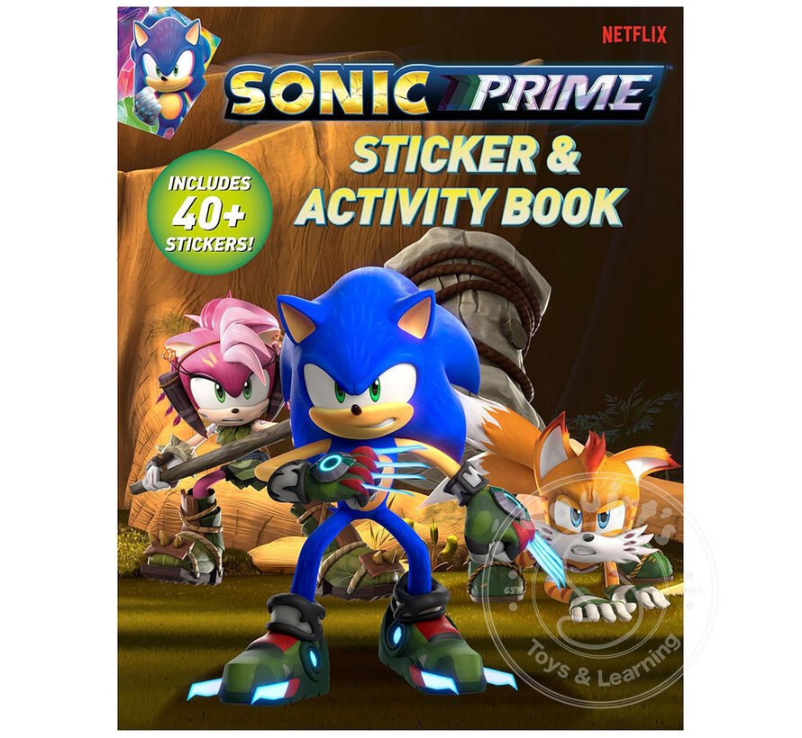 Sonic Prime Sticker & Activity Book