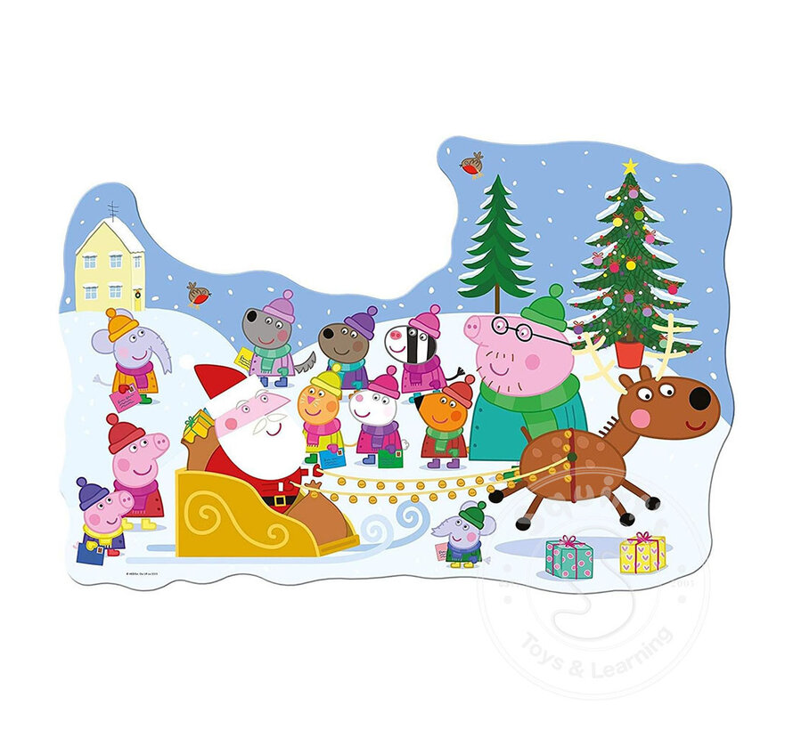Ravensburger Peppa Pig Peppa's Christmas Wish Giant Floor Puzzle 32pcs