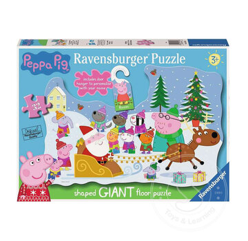 Ravensburger Ravensburger Peppa Pig Peppa's Christmas Wish Giant Floor Puzzle 32pcs