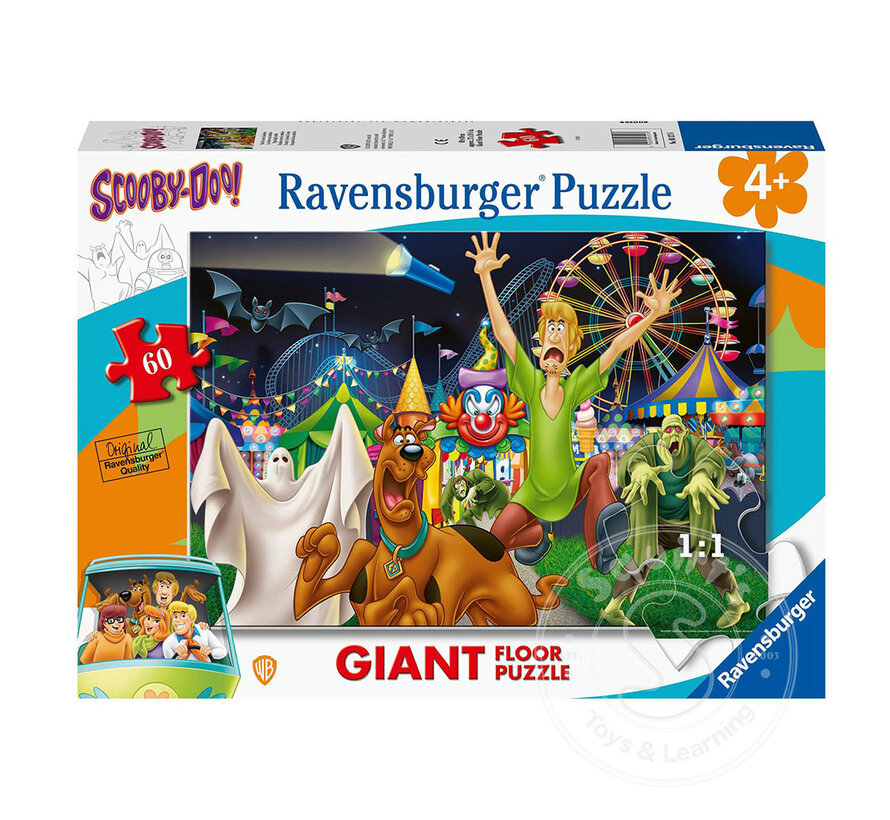 Ravensburger Scooby Doo: Scooby's Carnival Creeps Giant Floor Puzzle 60pcs