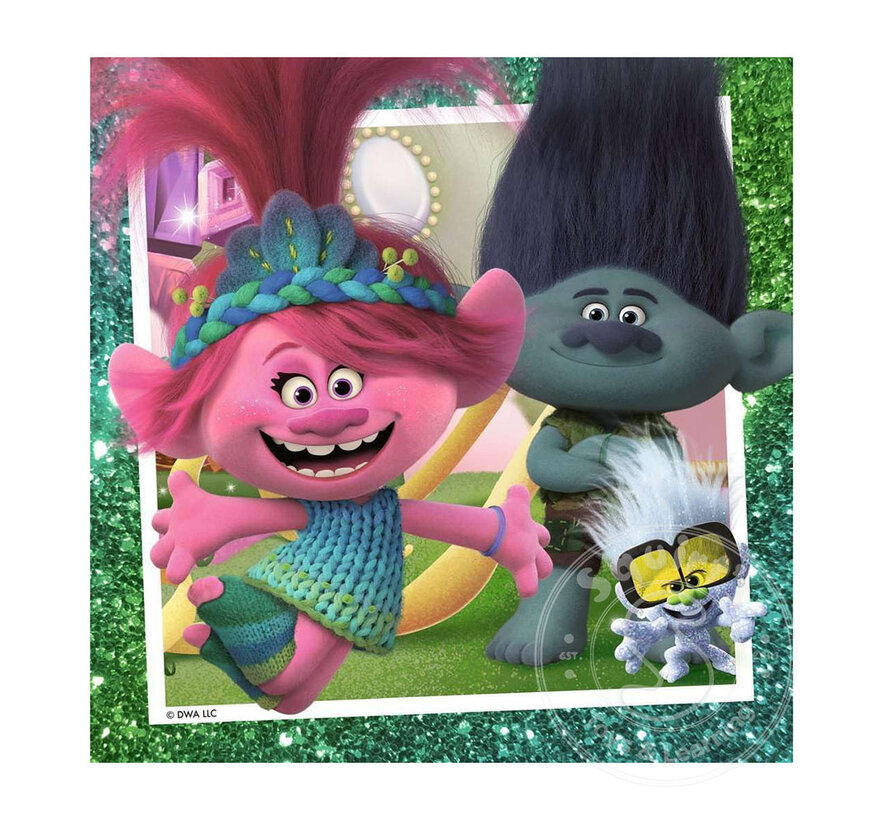 Ravensburger Trolls Band Together Can't Stop the Pop Puzzle 3 x 49pcs