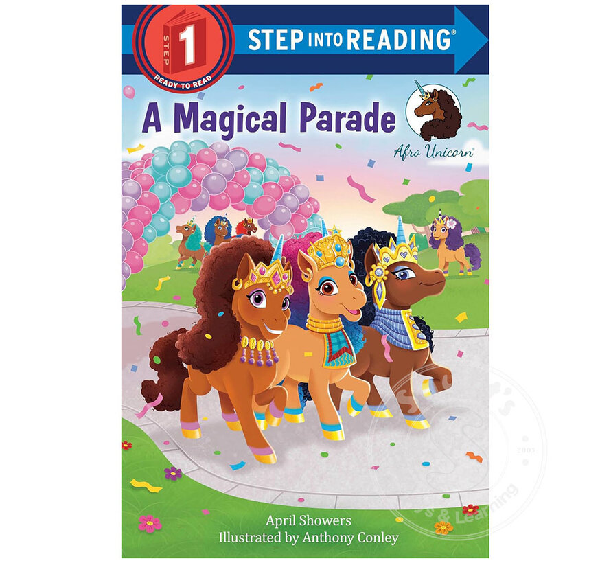 Step 1 Afro Unicorn: A Magical Parade