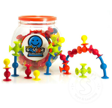 Fat Brain Toys Mini Squigz Starter 75pcs