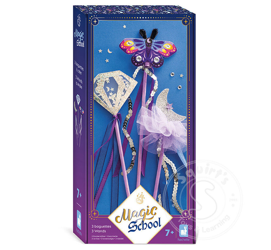 Magic School: 3 Wands To Make
