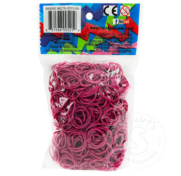 Rainbow Loom Rainbow Loom® Refill Bands - Fuschia