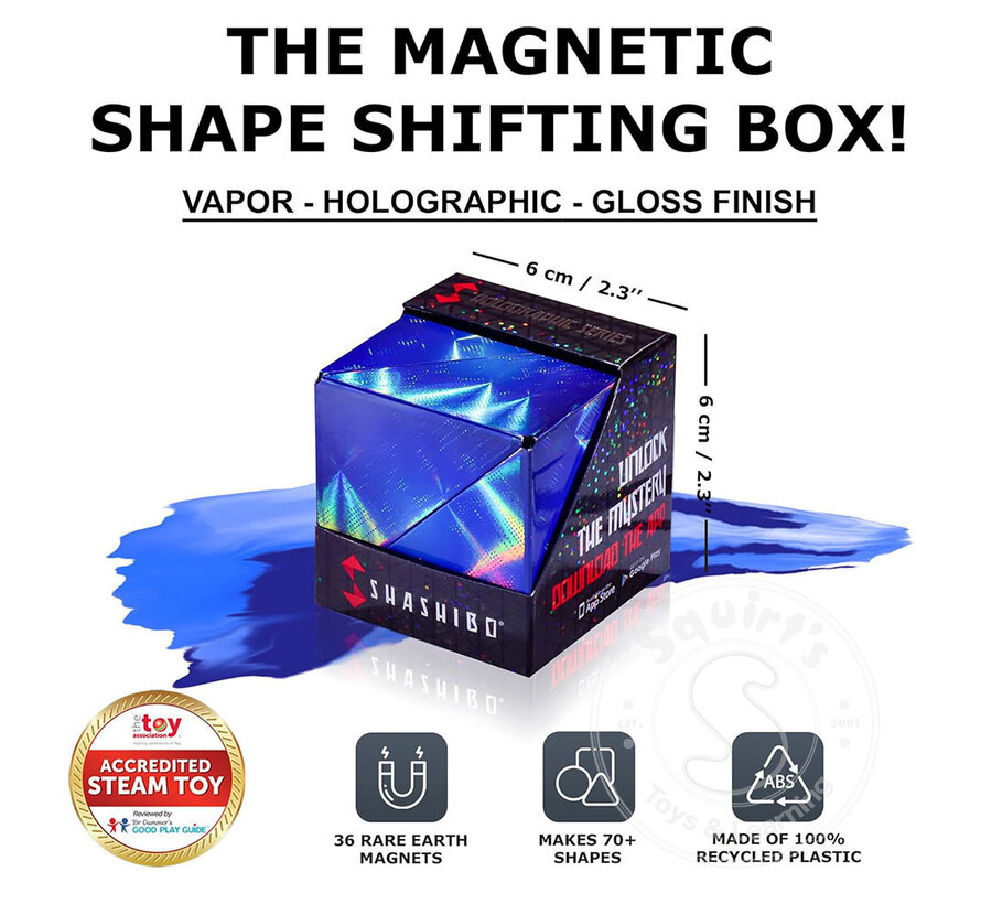Shashibo: Shape Shifting Box, Vapor