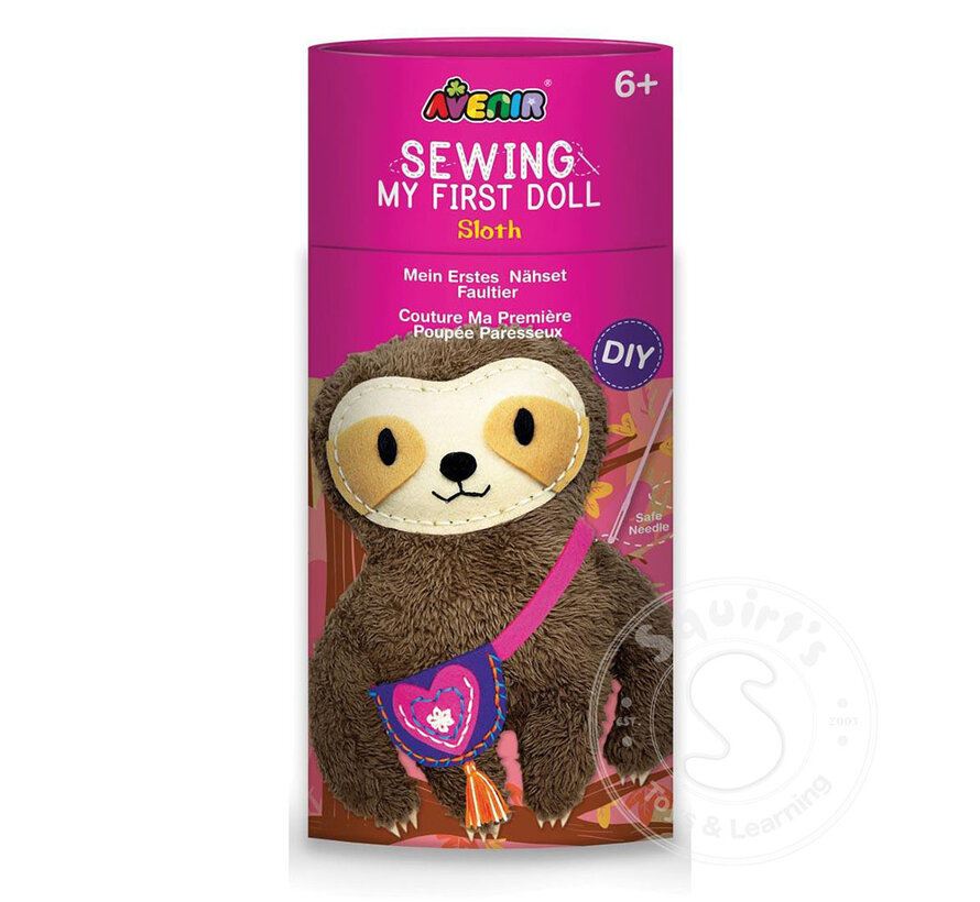 Sewing my First Doll - Sloth
