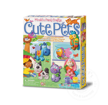 4M Mould & Paint Cute Pets