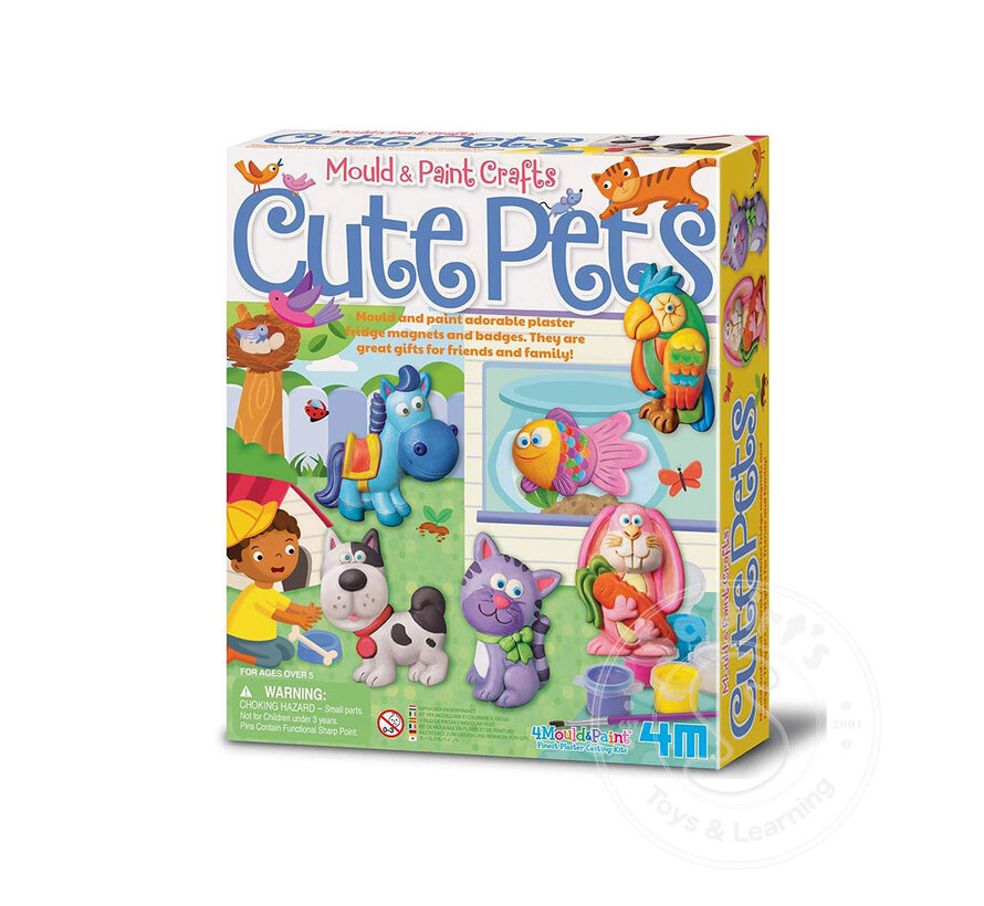 Mould & Paint Cute Pets