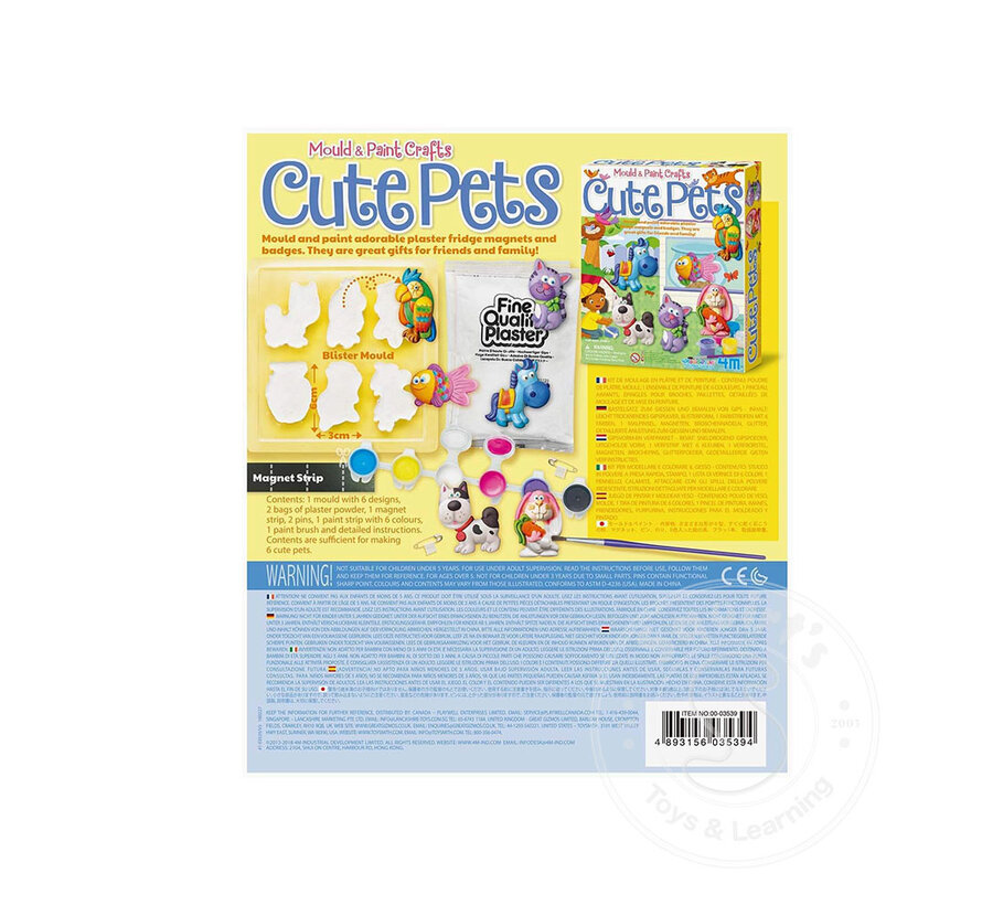 Mould & Paint Cute Pets