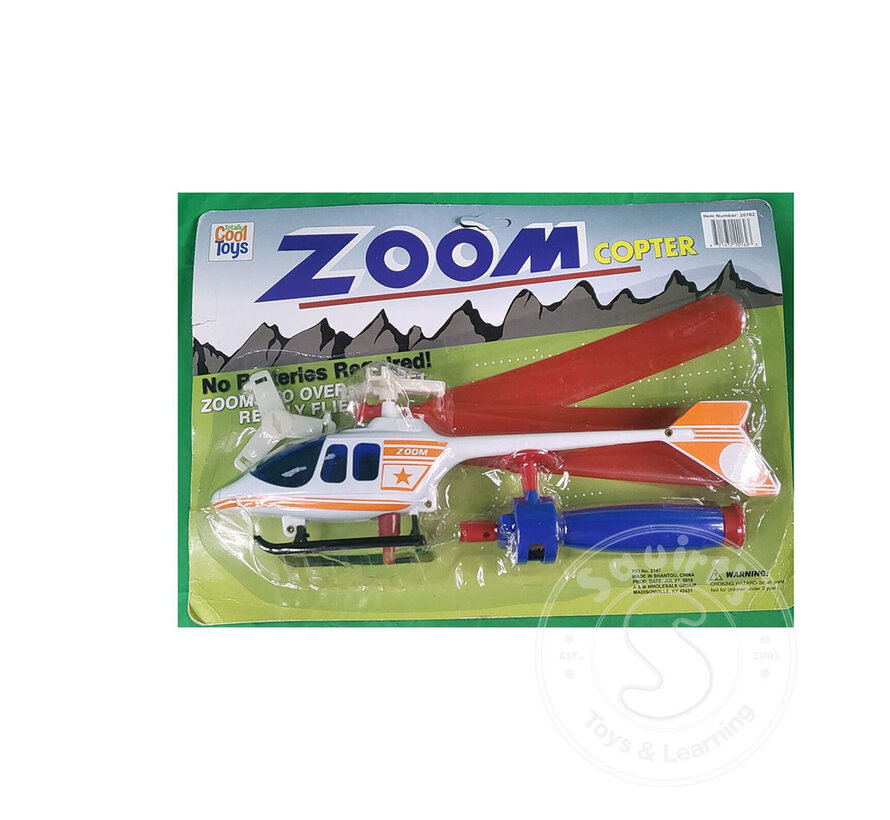 Pull-String Zoom Copter