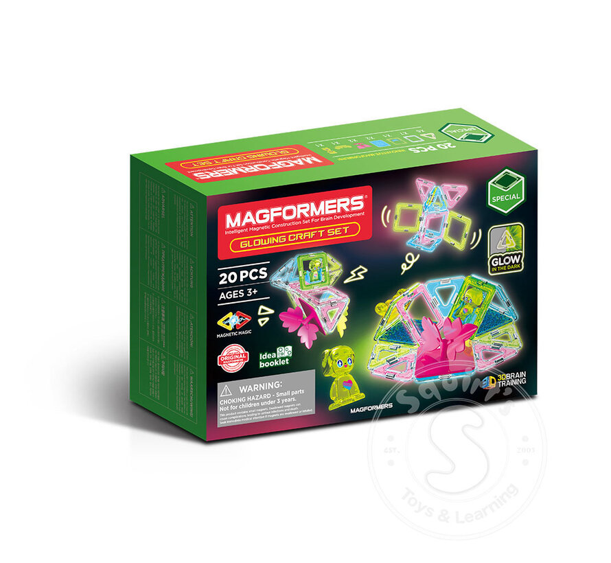 Magformers Glowing Craft Set 20pcs