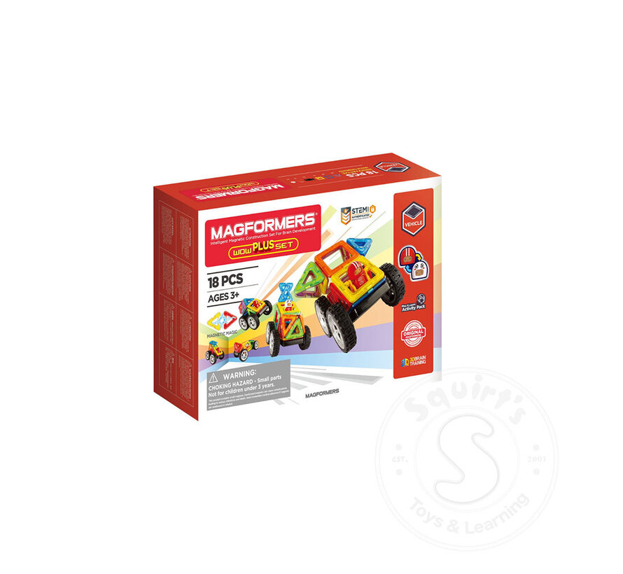 Magformers Wow Plus Set 18pcs