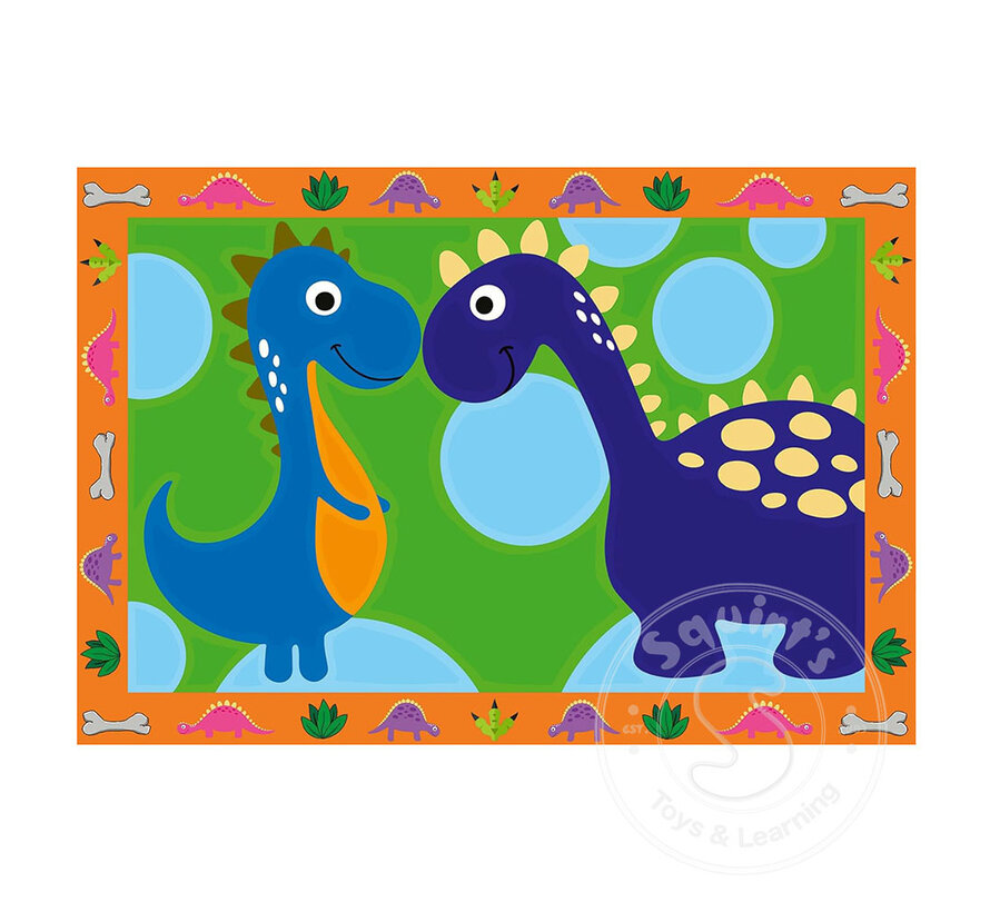 CreArt Junior: Paint by Numbers - Land of the Dinosaurs