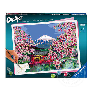 Ravensburger CreArt Paint by Numbers - Japanese  Spring