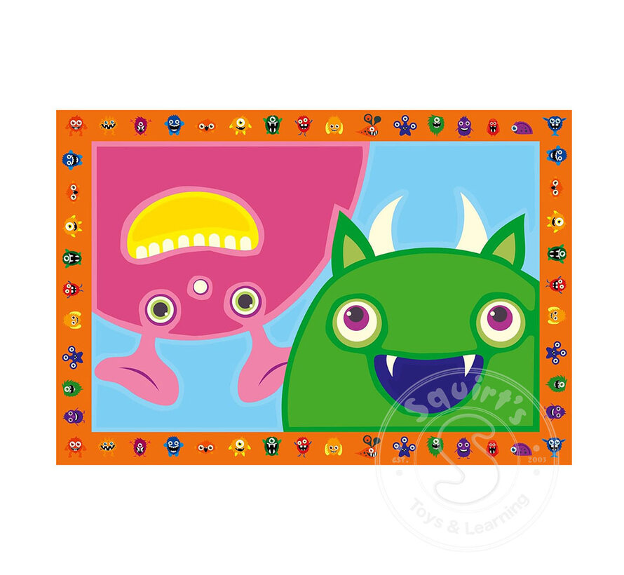 CreArt Junior: Paint by Numbers - Silly Monsters