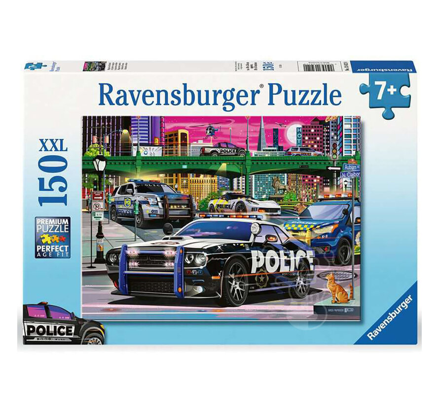 Ravensburger Police on Patrol Puzzle 150pcs XXL