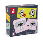Janod Opposites Puzzle 12 x 2 pc