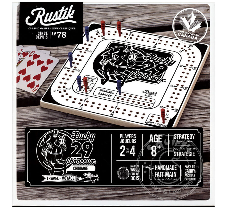 Rustik Travel Games - Assorted