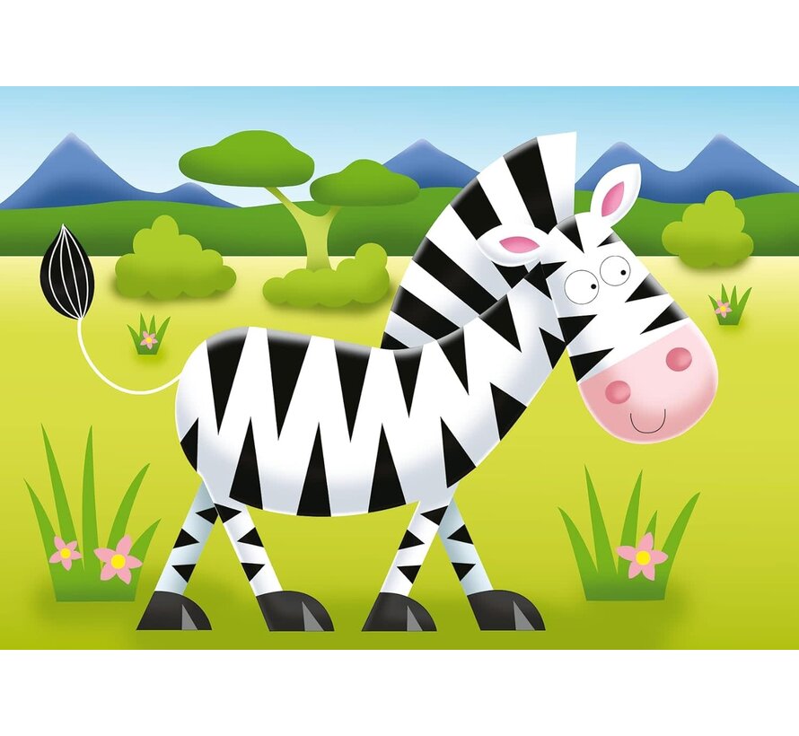 Ravensburger My First Puzzles: On Safari  2, 3, 4, 5 pc Puzzles