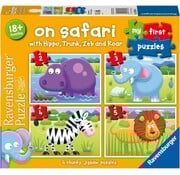 Ravensburger Ravensburger My First Puzzles: On Safari  2, 3, 4, 5 pc Puzzles