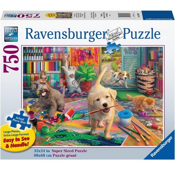 Ravensburger Ravensburger Cute Crafters Large Format Puzzle 750pcs