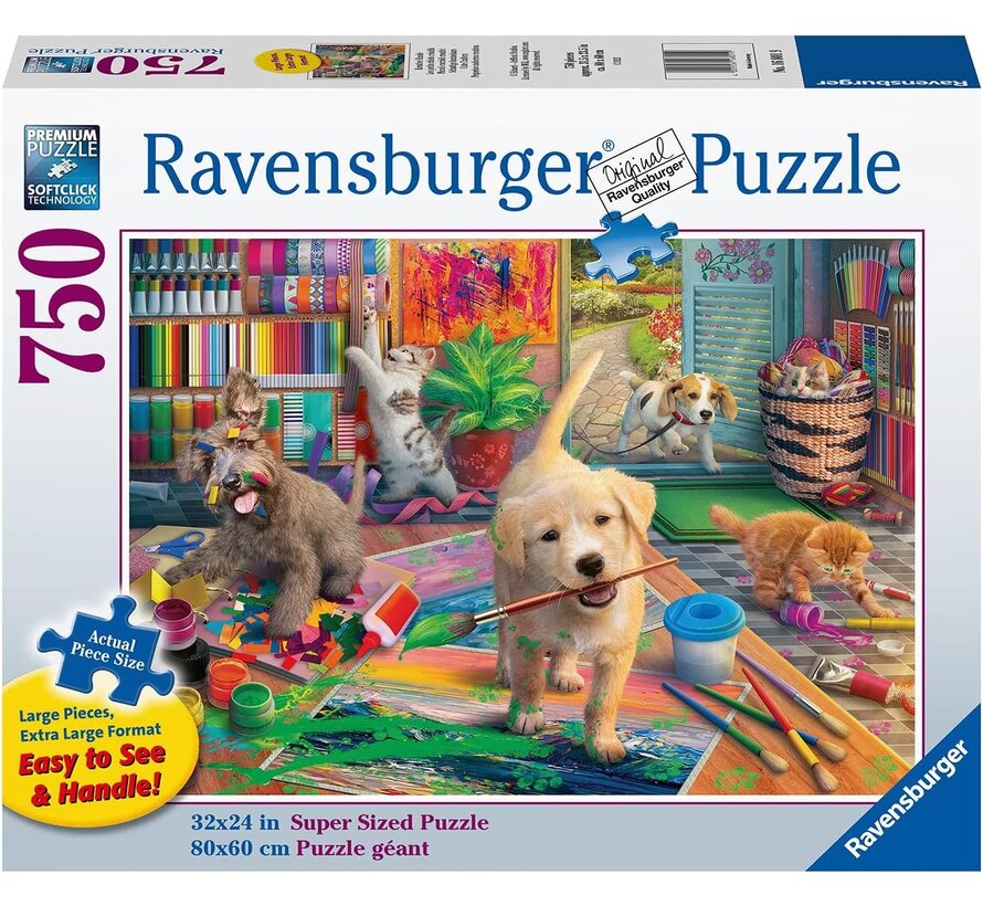 Ravensburger Cute Crafters Large Format Puzzle 750pcs