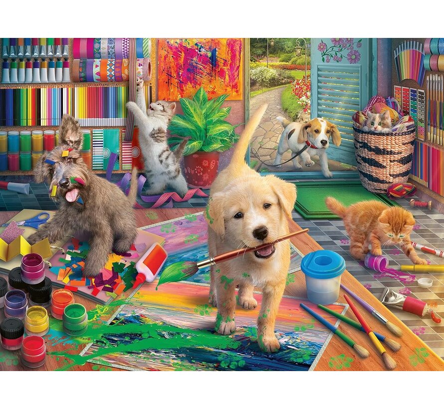 Ravensburger Cute Crafters Large Format Puzzle 750pcs