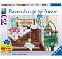 Ravensburger Piano Cat Large Format Puzzle 750pcs  (Retired)