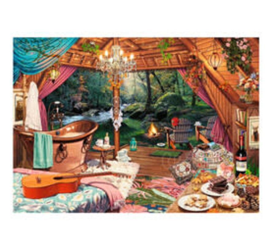 Ravensburger Cozy Glamping Large Format Puzzle 500pcs