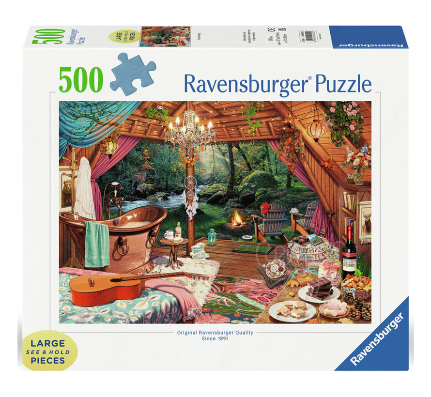 Ravensburger Cozy Glamping Large Format Puzzle 500pcs