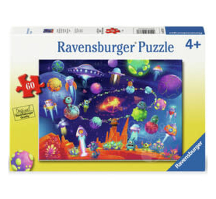 Ravensburger Space Aliens Puzzle 60pcs