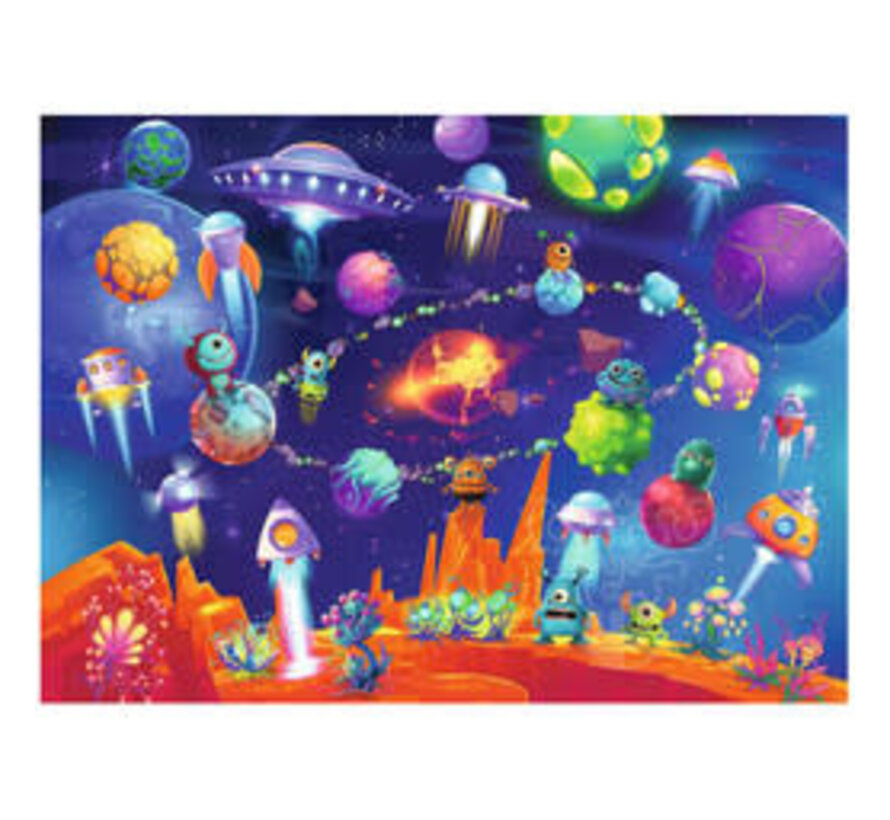 Ravensburger Space Aliens Puzzle 60pcs