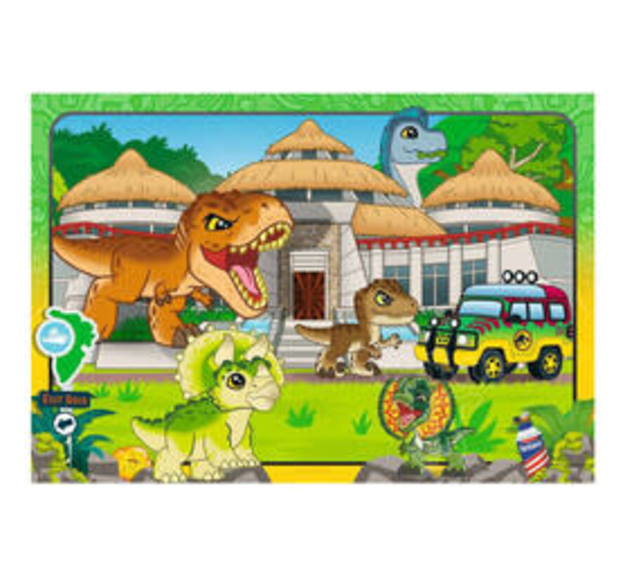 Ravensburger Jurassic World Explorers Puzzle 2 x 24pcs