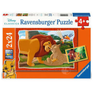 Ravensburger Ravensburger The Lion king Puzzle 2 x 24pcs
