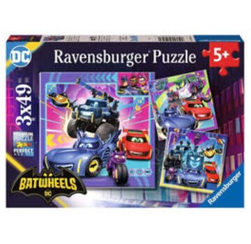 Ravensburger Ravensburger Batwheels Puzzle 3 x 49pcs