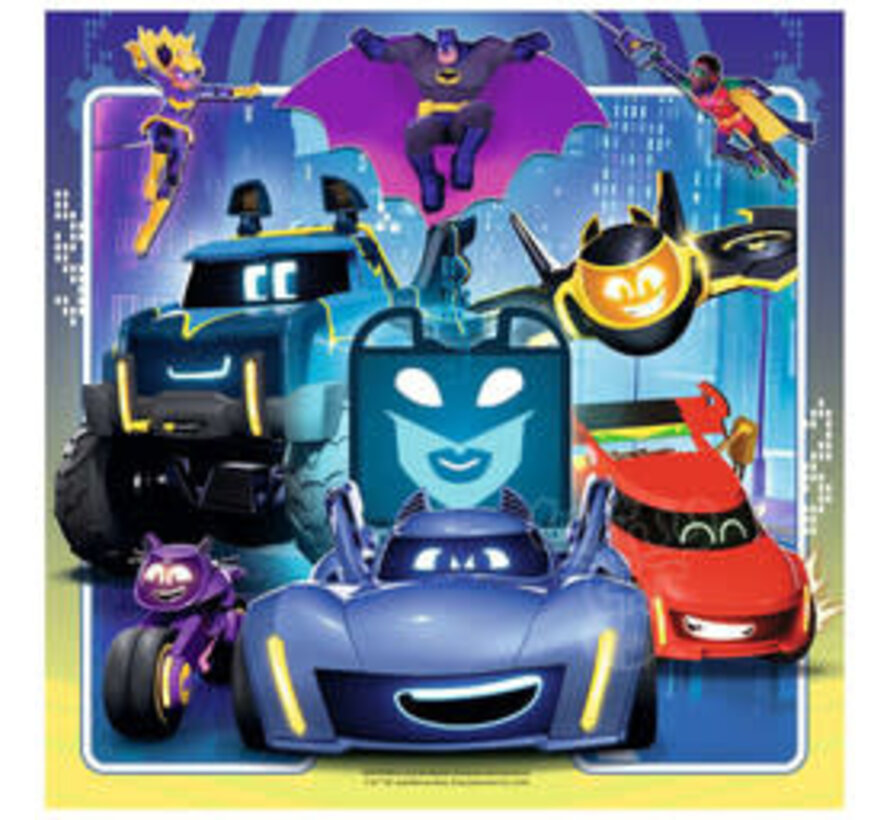 Ravensburger Batwheels Puzzle 3 x 49pcs