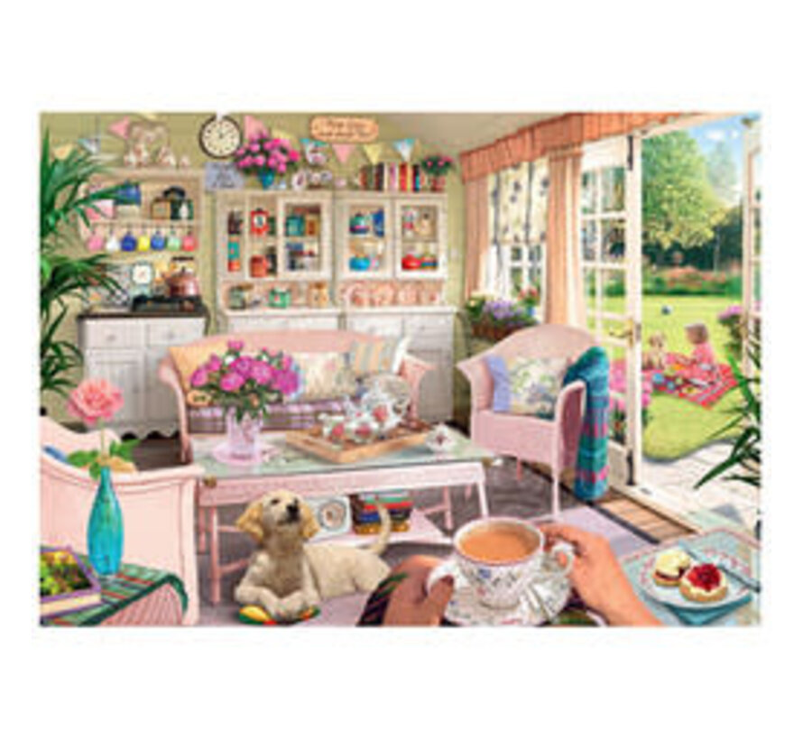 Ravensburger The Tea Shed Puzzle 1000pcs