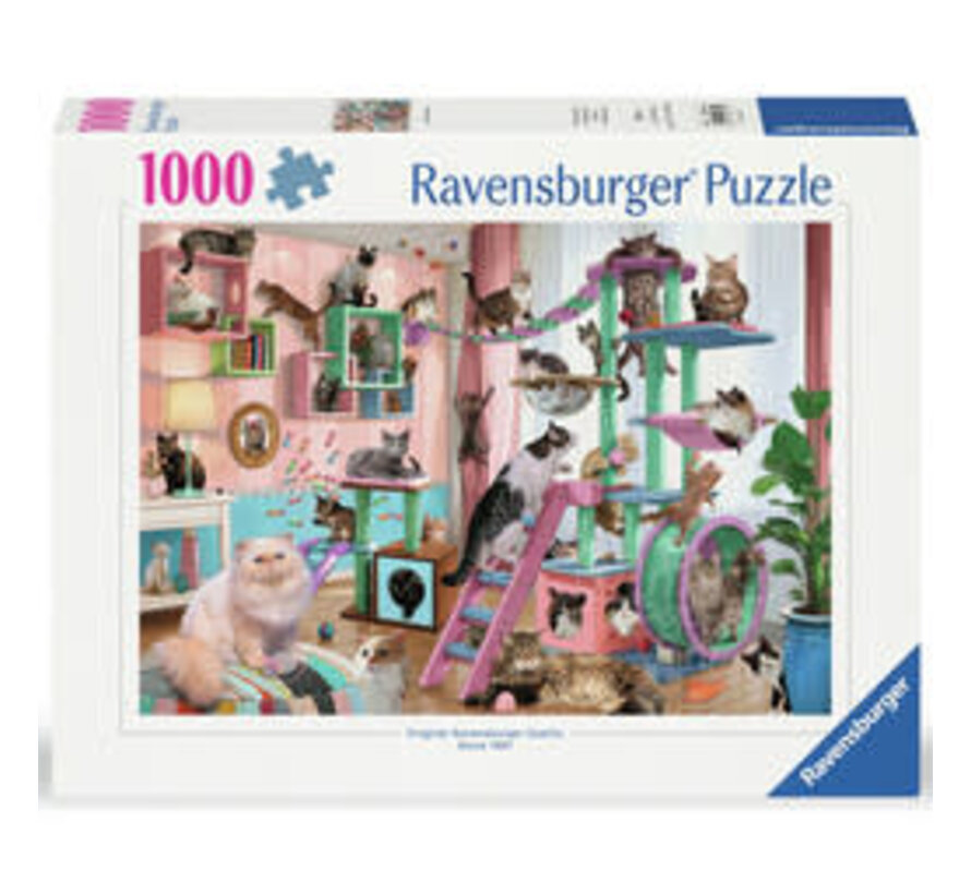 Ravensburger Cat Tree Heaven Puzzle 1000pcs