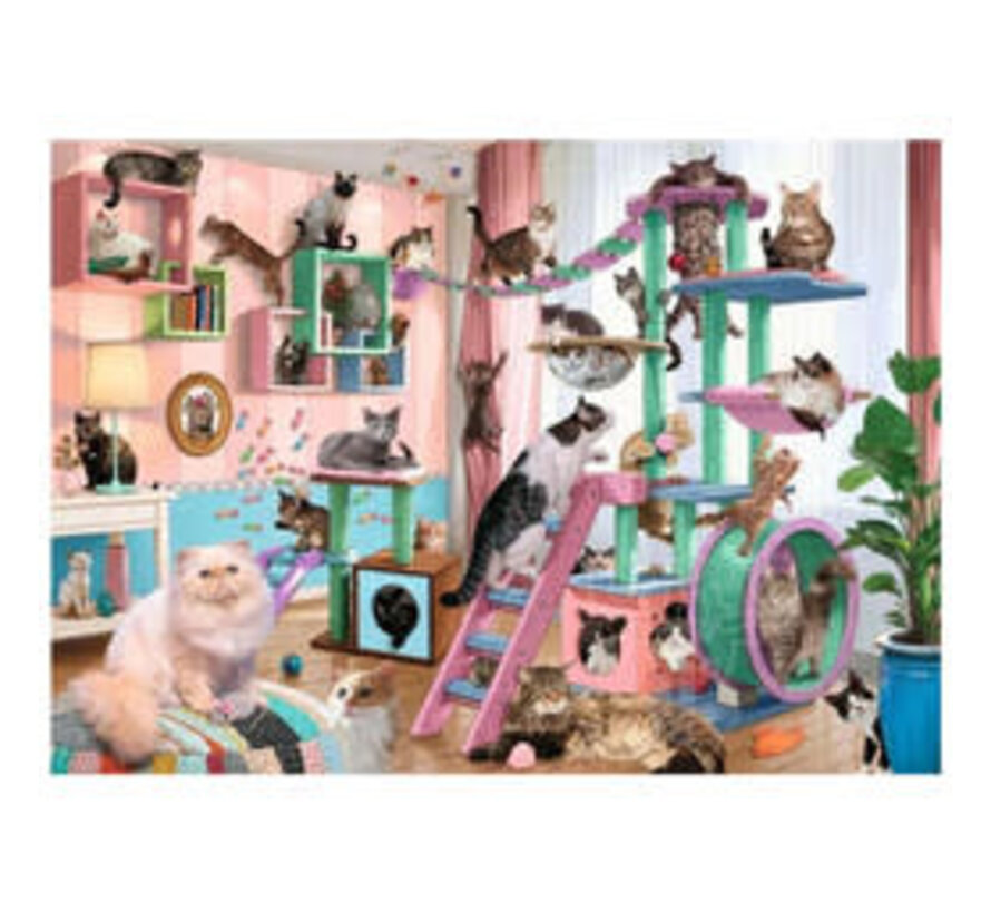 Ravensburger Cat Tree Heaven Puzzle 1000pcs