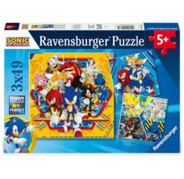 Ravensburger Ravensburger Sonic the Hedgehog Puzzle 3 x 49pcs