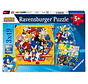 Ravensburger Sonic the Hedgehog Puzzle 3 x 49pcs