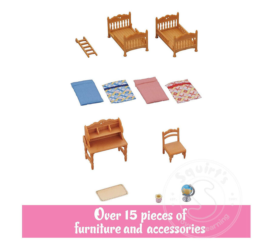Calico Critters Children's Bedroom Set