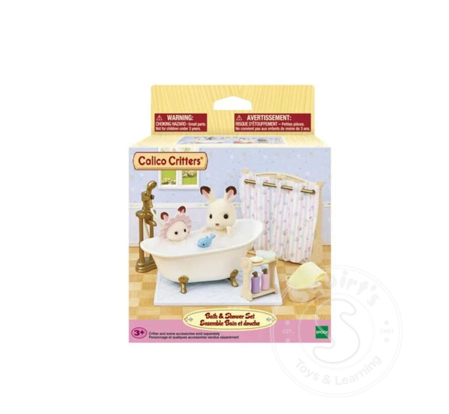 Calico Critters Bath & Shower Set