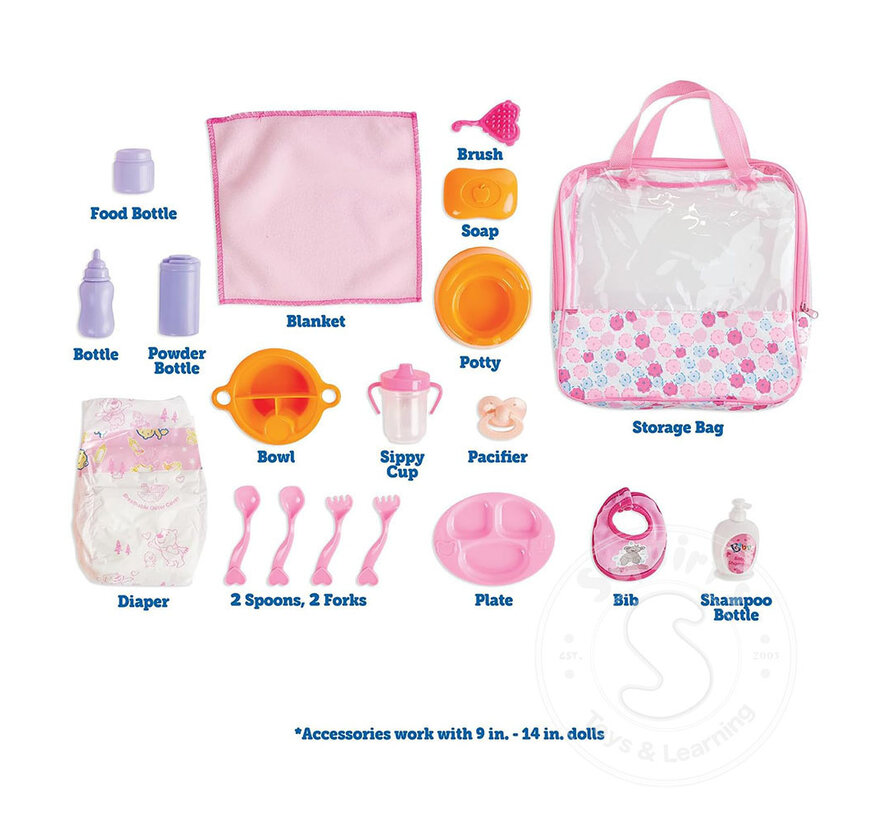 Kidoozie Doll Care Playset