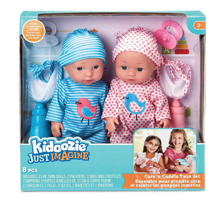 Kidoozie Care 'N Cuddle Twin Set