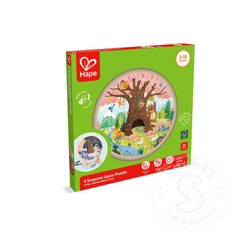Hape Hape 4 Seasons Layer Puzzle