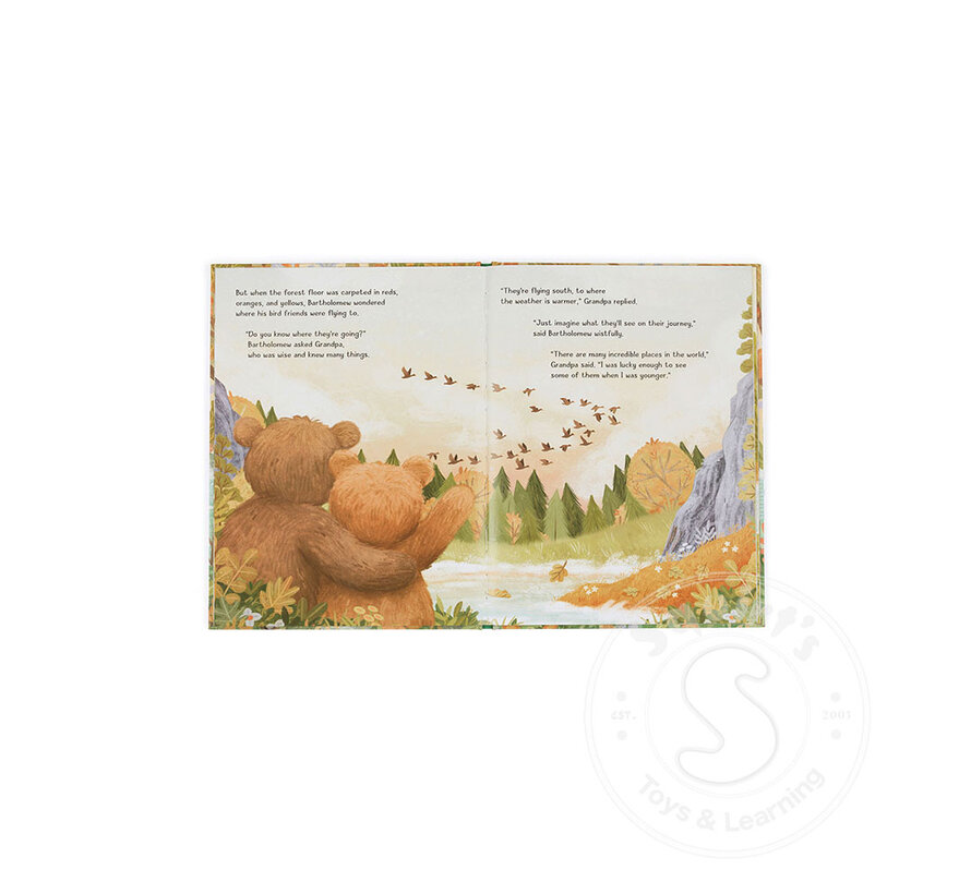 Jellycat It's a Big World Bartholomew! Book