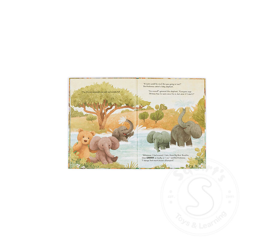 Jellycat It's a Big World Bartholomew! Book